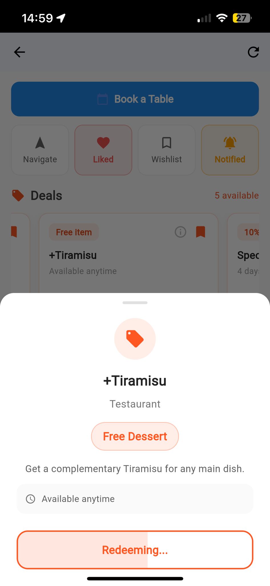Redeem deals
